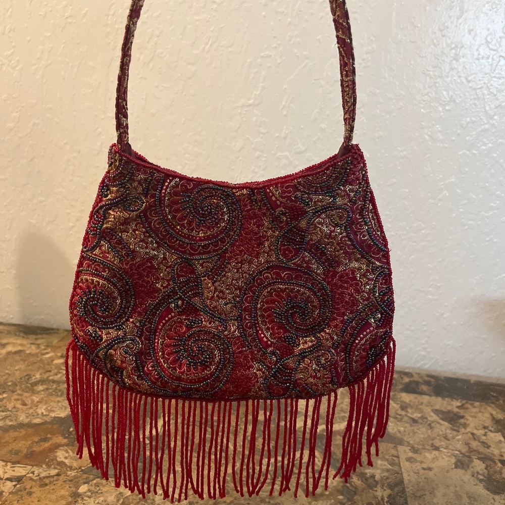 Valerie Stevens beaded purse